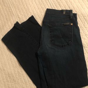 Size 29 Seven for all mankind straight leg jeans